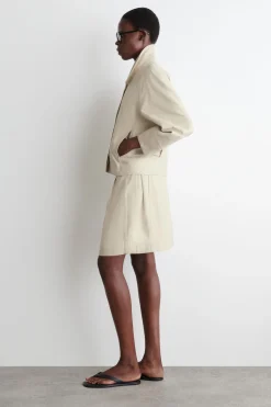 ABGERUNDETE BAUMWOLLJACKE