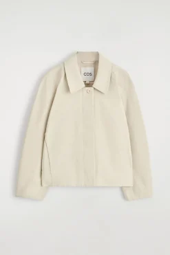 ABGERUNDETE BAUMWOLLJACKE