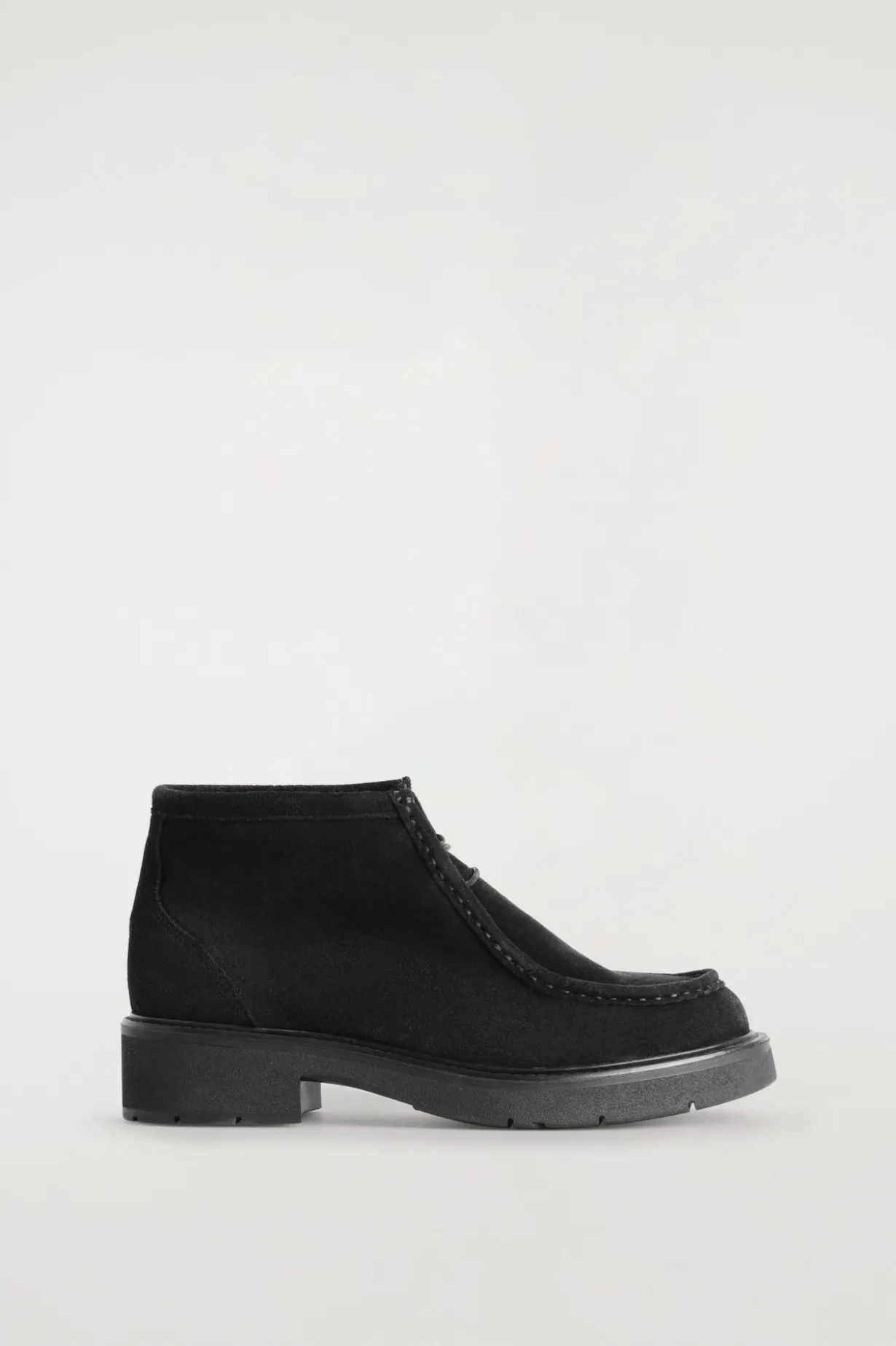 ANKLE BOOTS AUS VELOURSLEDER MIT SCHNÜRUNG