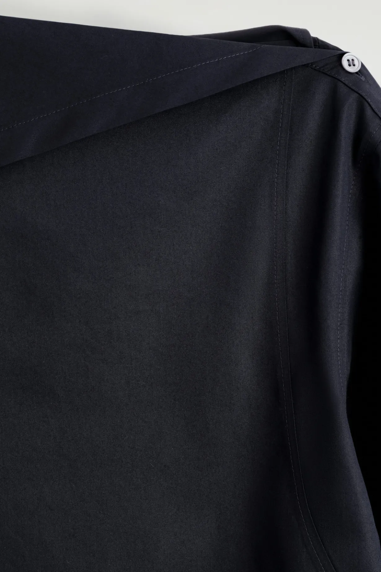 ASYMMETRISCHE BAUMWOLLBLUSE