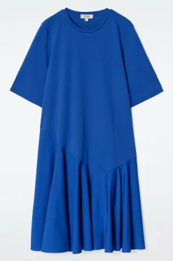 ASYMMETRISCHES T-SHIRT-MINIKLEID