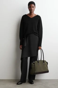 AVENUE TOTE BAG - VELOURSLEDER