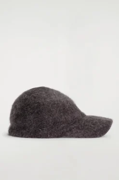 BASECAP AUS GEBÜRSTETEM KASCHMIR