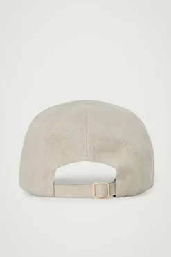 BASECAP AUS LEINEN