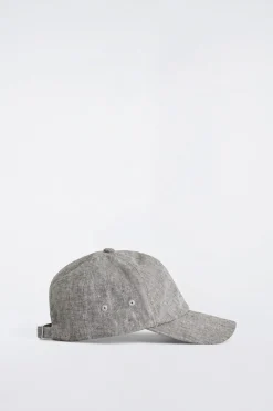 BASECAP AUS LEINEN