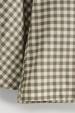 BAUMWOLLBLUSE MIT U-BOOT-AUSSCHNITT