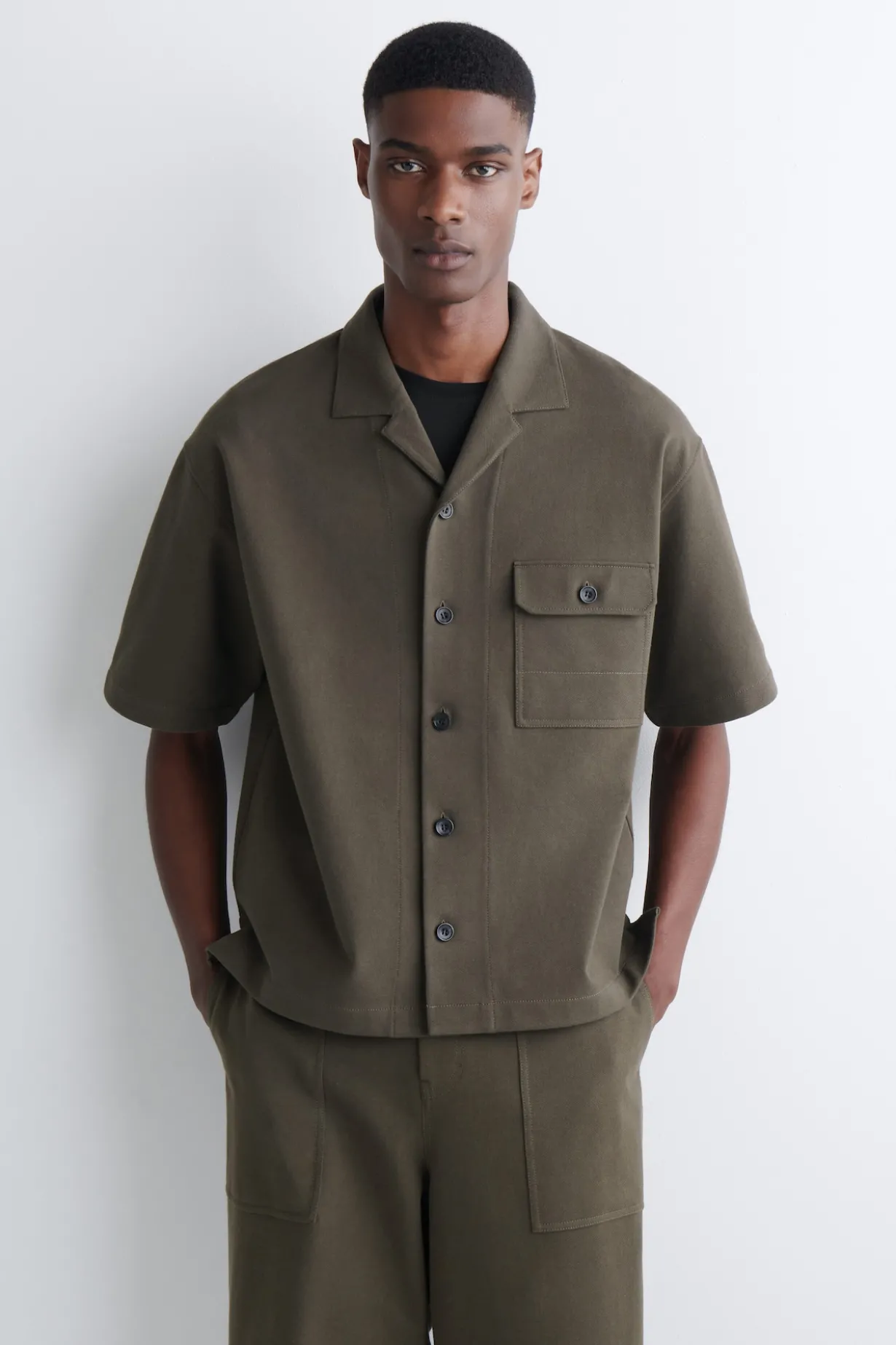 BAUMWOLLHEMD IM UTILITY-STIL