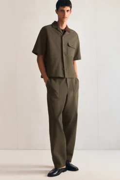 BAUMWOLLHEMD IM UTILITY-STIL