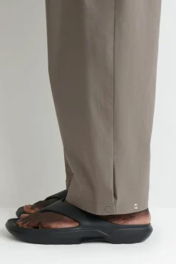 BAUMWOLLHOSE MIT BARREL-BEIN