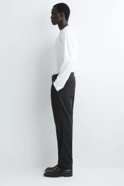 BAUMWOLLHOSE MIT SCHMALEM BEIN