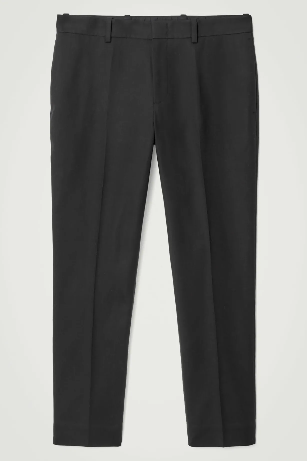 BAUMWOLLHOSE MIT SCHMALER PASSFORM
