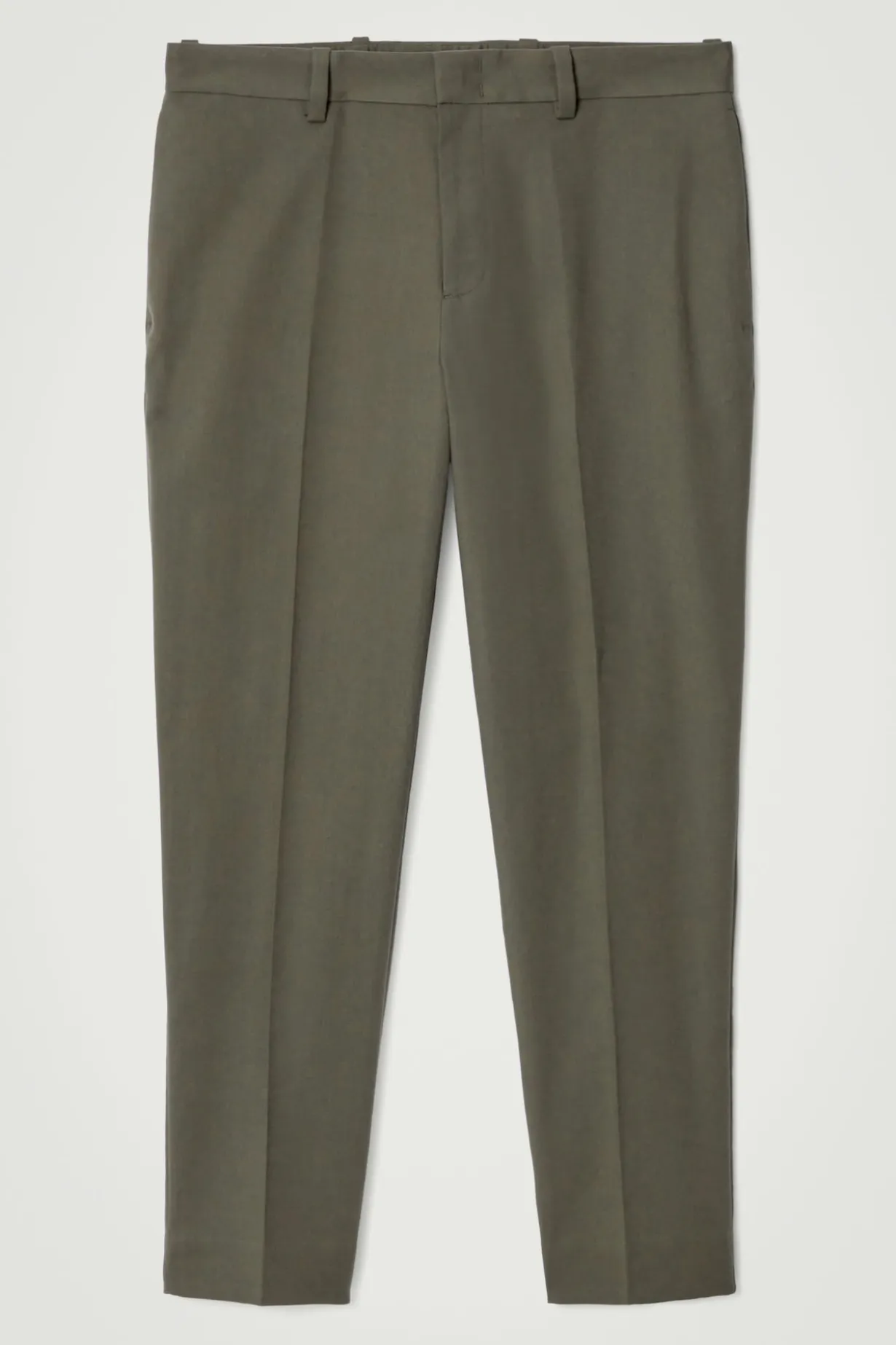 BAUMWOLLHOSE MIT SCHMALER PASSFORM