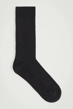 BAUMWOLLSOCKEN MIT MUSTER