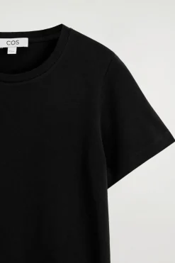 BAUMWOLL-T-SHIRT MIT RUNDHALSAUSSCHNITT