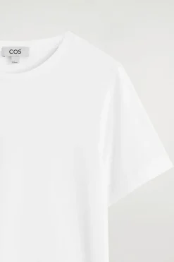 BAUMWOLL-T-SHIRT MIT RUNDHALSAUSSCHNITT