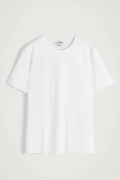 BAUMWOLL-T-SHIRT MIT RUNDHALSAUSSCHNITT
