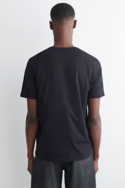 BAUMWOLL-T-SHIRT MIT RUNDHALSAUSSCHNITT