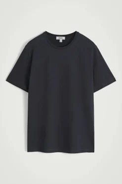 BAUMWOLL-T-SHIRT MIT RUNDHALSAUSSCHNITT