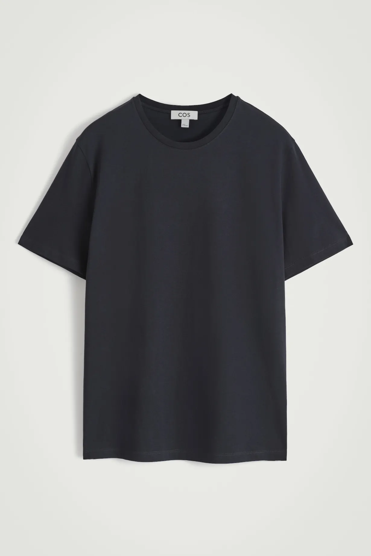 BAUMWOLL-T-SHIRT MIT RUNDHALSAUSSCHNITT