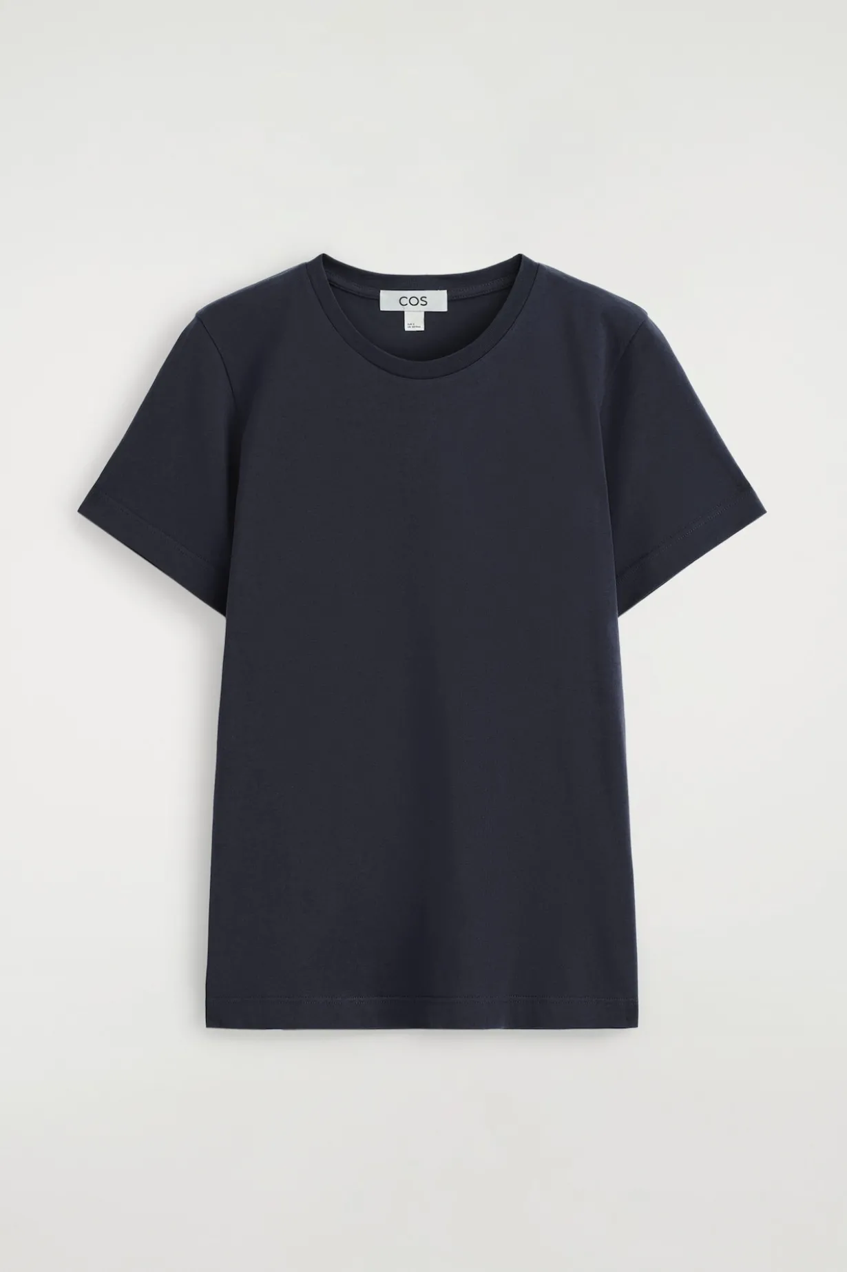 BAUMWOLL-T-SHIRT MIT RUNDHALSAUSSCHNITT