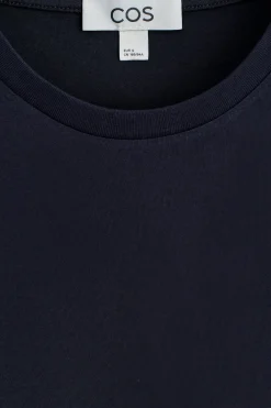 BAUMWOLL-T-SHIRT MIT RUNDHALSAUSSCHNITT