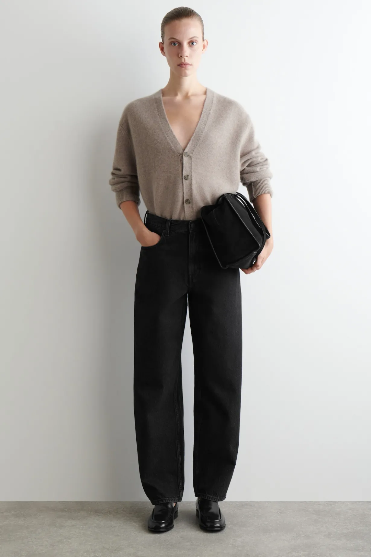 BAY JEANS MIT BARREL-BEIN