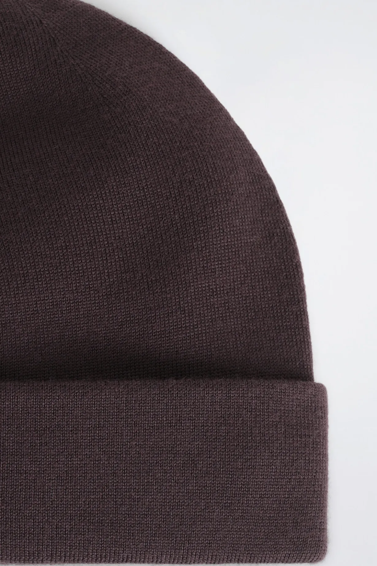 BEANIE AUS DOUBLEFACE-WOLLE