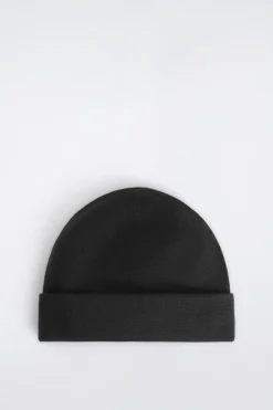 BEANIE AUS DOUBLEFACE-WOLLE