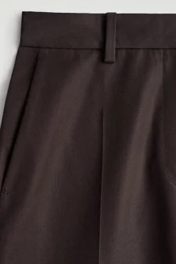 BESTICKTE BAUMWOLLHOSE