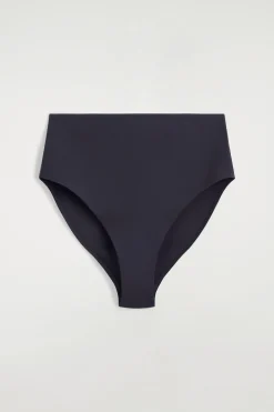 BIKINIHOSE AUS SCUBA MIT HOHEM BUND