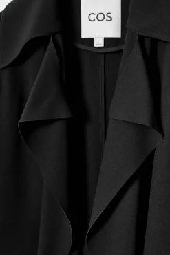 BLAZER AUS FLIESSENDEM CRÊPE
