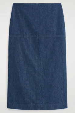 BLEISTIFTROCK AUS DENIM