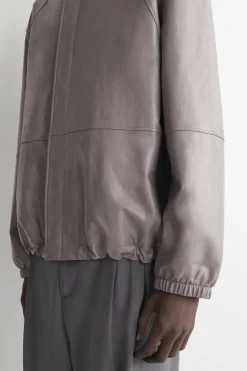 BLOUSONJACKE AUS LEDER