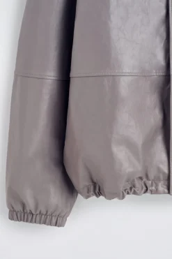 BLOUSONJACKE AUS LEDER