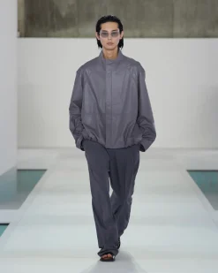 BLOUSONJACKE AUS LEDER