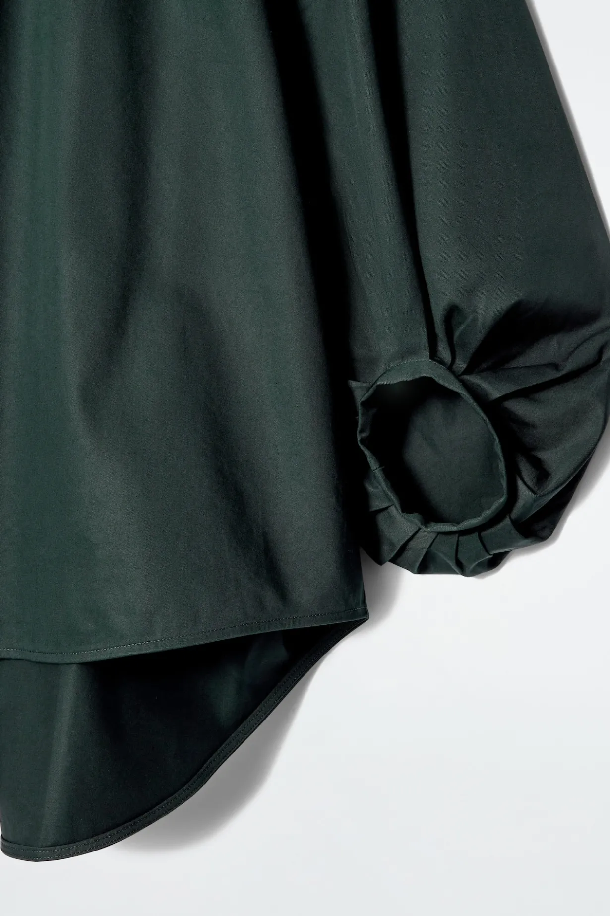 BLUSE MIT BALLONÄRMELN
