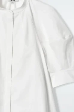 BLUSE MIT PUFFÄRMELN