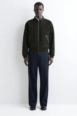 BOMBERJACKE AUS BAUMWOLLJERSEY