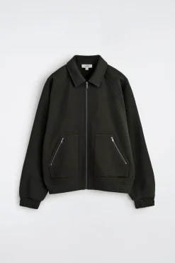 BOMBERJACKE AUS BAUMWOLLJERSEY