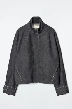 BOMBERJACKE AUS DENIM