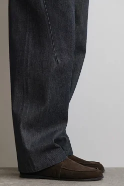 BOOTSSCHUHE AUS VELOURSLEDER