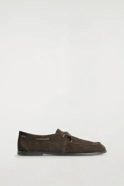 BOOTSSCHUHE AUS VELOURSLEDER