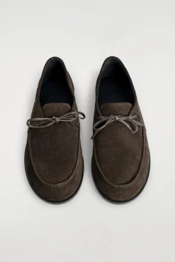 BOOTSSCHUHE AUS VELOURSLEDER