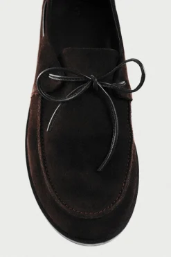 BOOTSSCHUHE AUS VELOURSLEDER