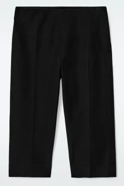 CAPRIHOSE AUS BAUMWOLL-MIX