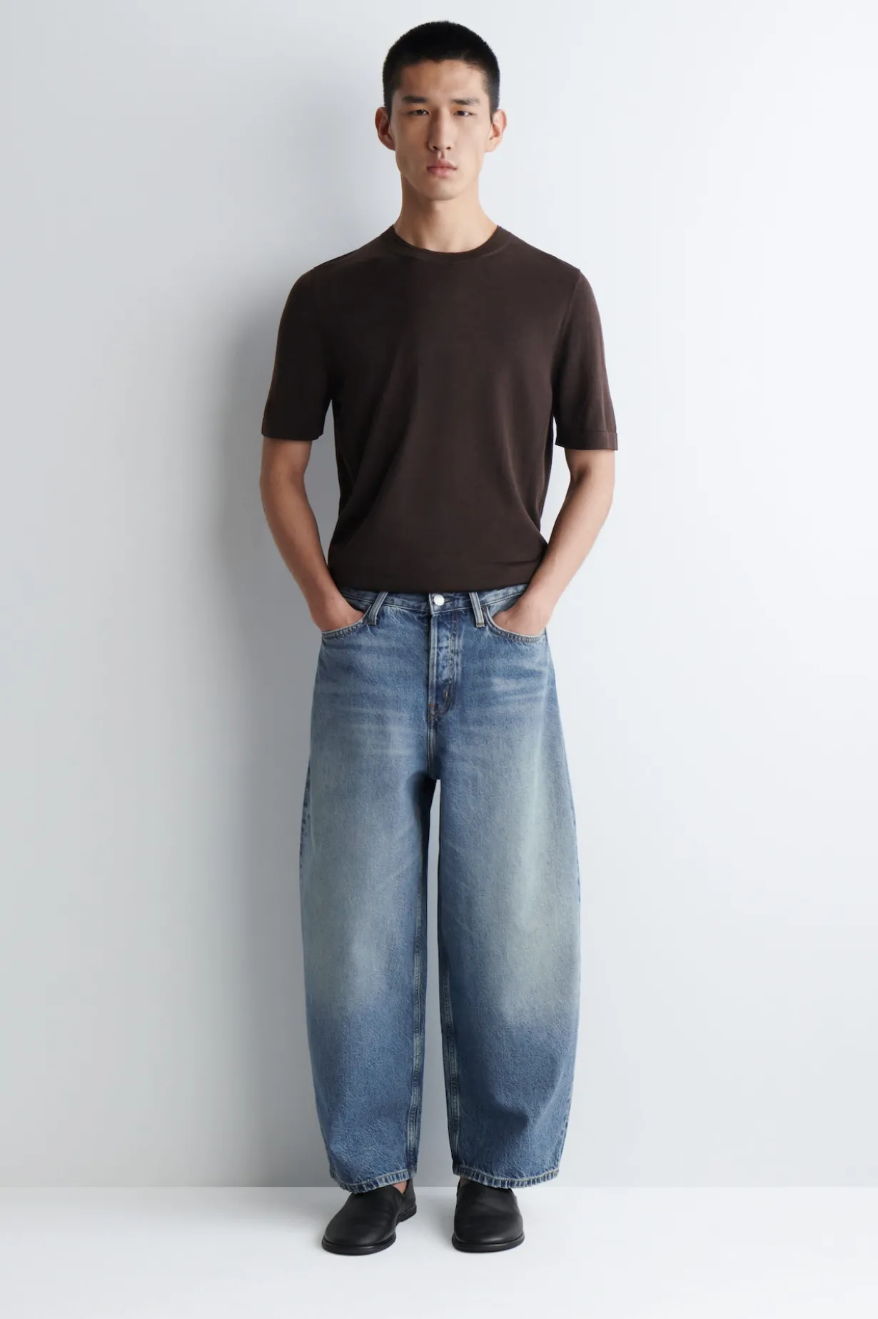 CASK LOCKERE JEANS MIT BARREL-BEIN