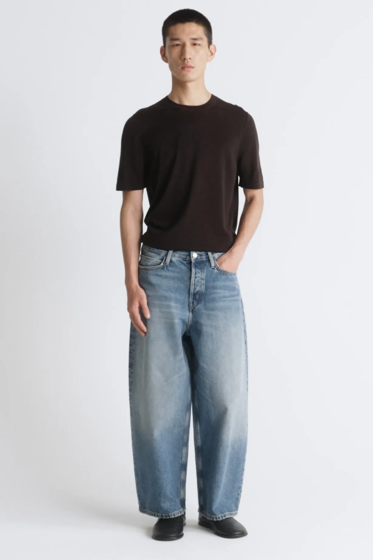 CASK LOCKERE JEANS MIT BARREL-BEIN
