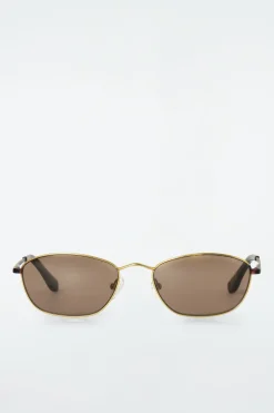 CAT-EYE-SONNENBRILLE MIT DÜNNEM RAHMEN