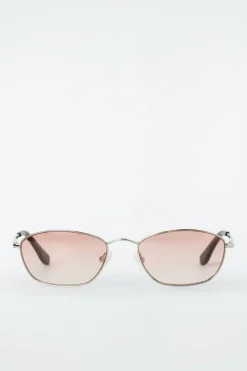 CAT-EYE-SONNENBRILLE MIT DÜNNEM RAHMEN