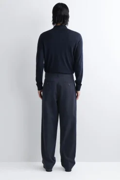 CHINOHOSE AUS BAUMWOLLE MIT GERADEM BEIN